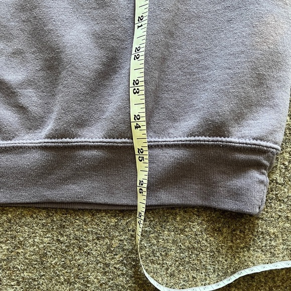 VTG Lee Snowman Winter Ugly Grandma Crewneck Pullover Sweatshirt Purple Size XL - Picture 9 of 12